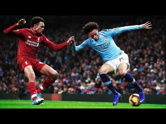 Leroy Sané Just Dances With Defenders