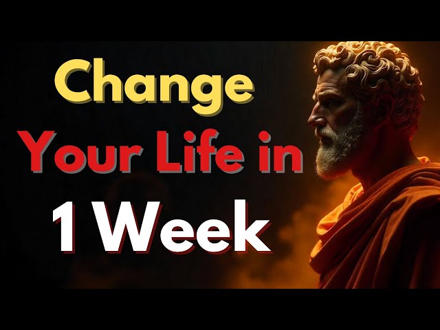 5 HABITS that CHANGED my LIFE in 1 WEEK | (THESE LESSONS WILL CHANGE YOUR LIFE) | STOIC PHILOSOPHY