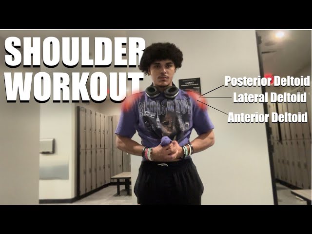 HOW TO GROW YOUR SHOULDERS *GET A V-TAPER*