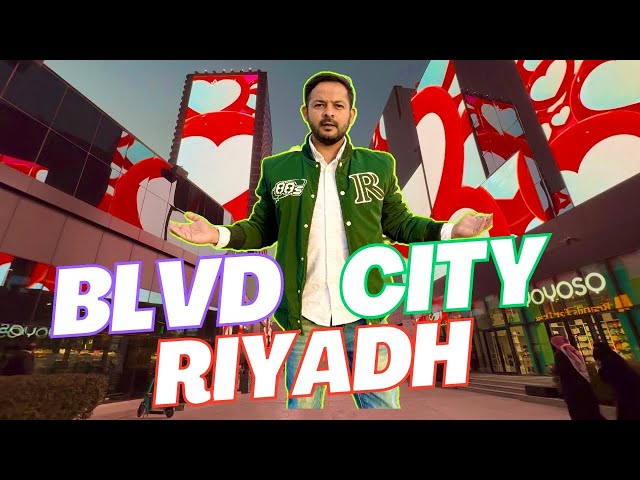 Boulevard City Riyadh-Riyadh Season-4K Walking Tour Riyadh-Saudi Arabia