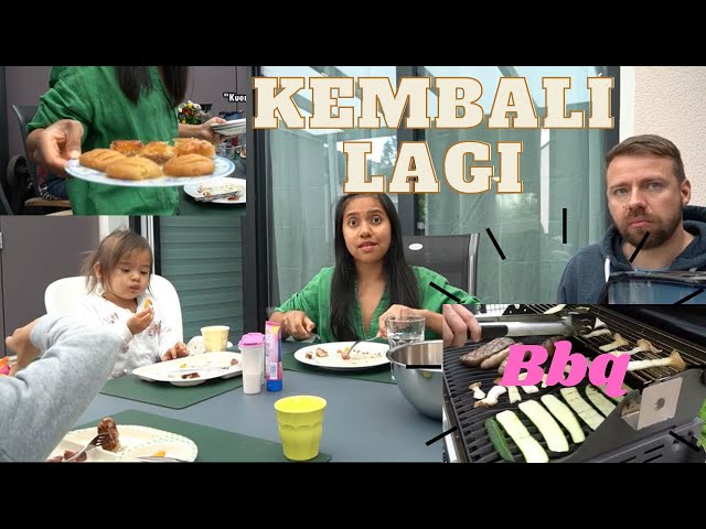 Lebaran Vlog - Kemana aja? , BBQ di Teras Baru, Rejeki Dapet Dessert ala Turki