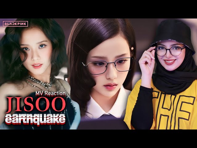 آهنگ جدید جیسو عضو بلک پینک😍❤️ JISOO - earthquake (Official Music Video)Reaction/ENG SUB