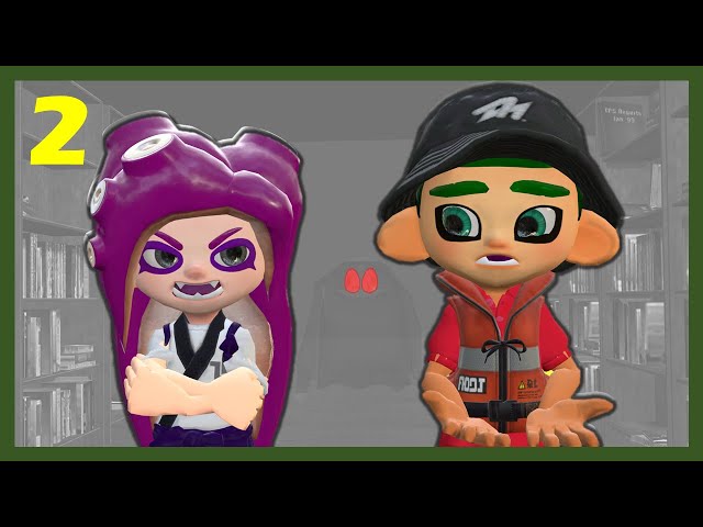 The Ghost Hunting Splatoon Ep. 2 - Hatred in the Haunted Library (Splatoon GMOD & Blender Animation)