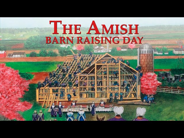 The Amish: Barn Raising Days | Full Movie | Burton Buller