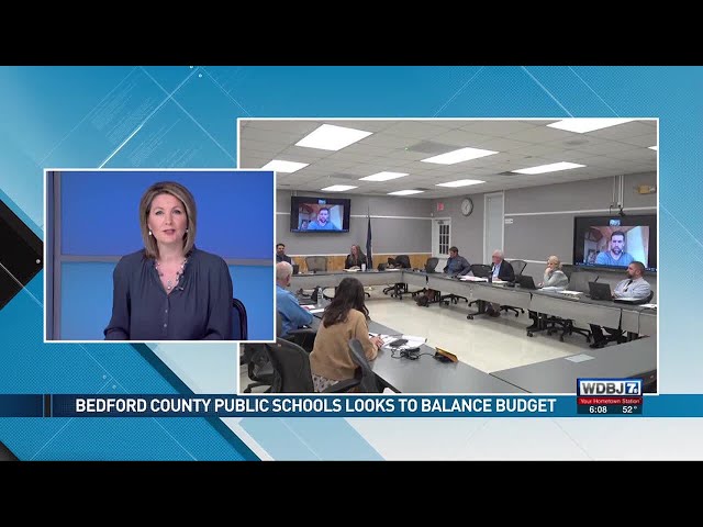 Bedford County School Board Meets on Budget