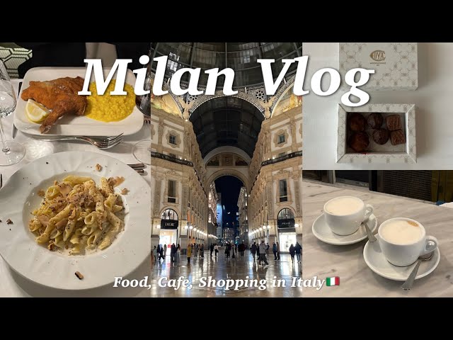 【ミラノvlog】おすすめレストラン, お気に入りのカフェなど☕️🇮🇹🪽【Milan, Italy】