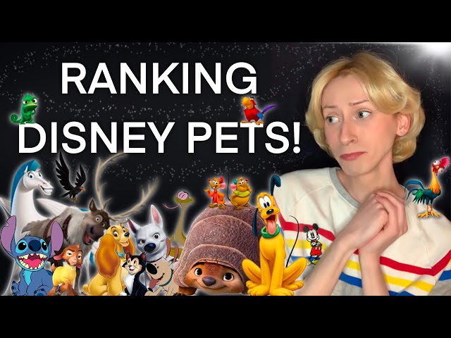 RANKING DISNEY PETS!! 🐶🐍🐈 🐾 with Nicky Marra!