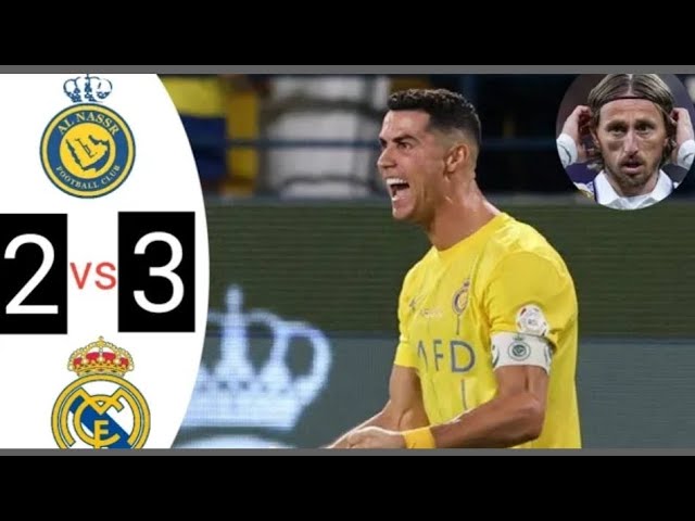 Al Nassr vs Real Madrid (3-2) Hala Ronaldo! All Goals & Extended Highlights🔥💥