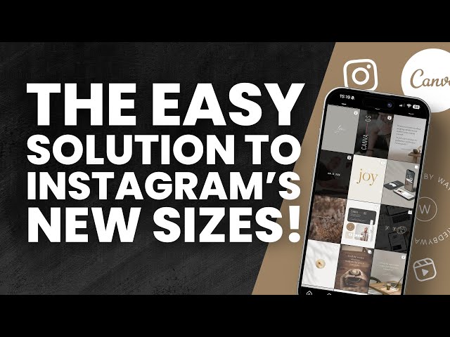 NEW Instagram Grid Layout! The Best Post Sizes & Fixes You Need