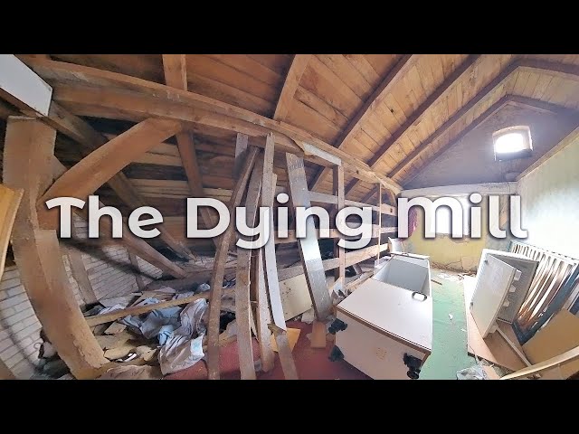 Virtual Journey through an abandoned Mill. 360-degree video. The village of Pilec