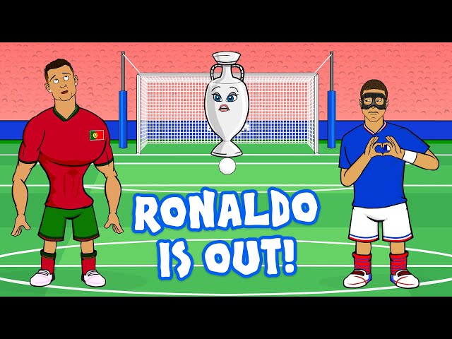 Ronaldo says goodbye to The Euros😢 (Portugal vs France Euro 2024 Penalties Goals Highlights)