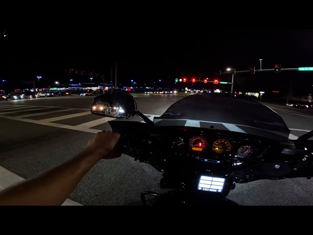 Performance Harley street glide special night ride