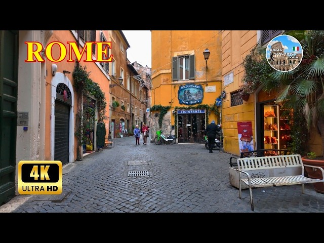 Rome Walking Tour - Winter Walk in 4K - January 2025 | Streets of Rome