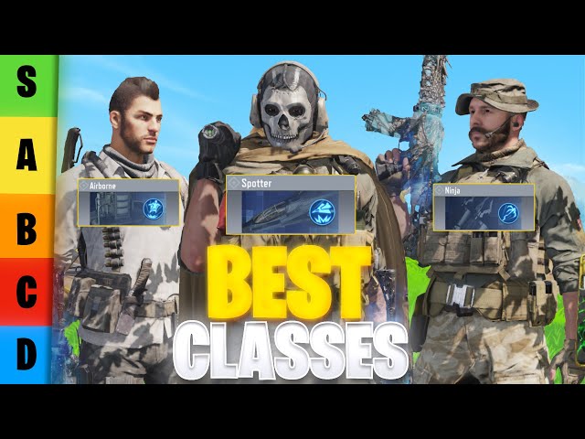 RANKING CLASSES in COD MOBILE Battle Royale Season 3 2023