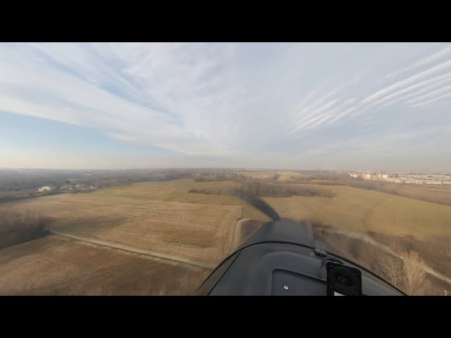 Scuola volo AGV - Atterraggio (video 360)