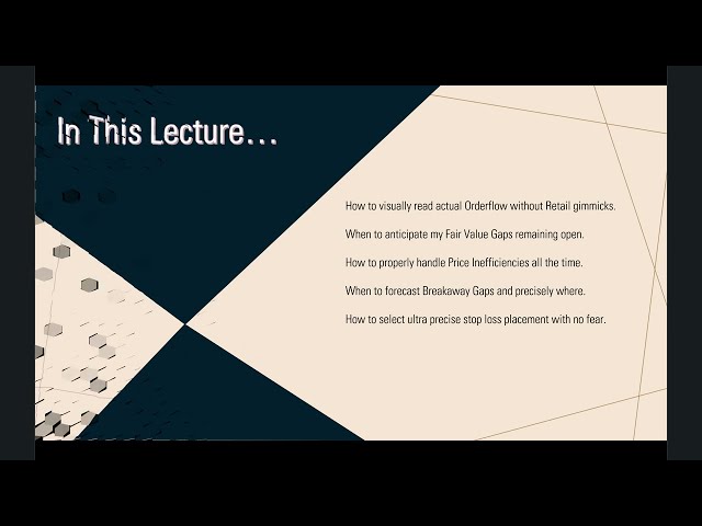 2025 Lecture Series - Algorithmic Price Delivery Continuum