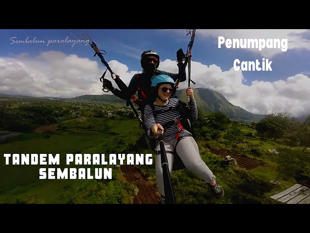 Pesona Tandem Paralayang Di Kaki Gunung Rinjani Lombok -Surganya paralayang