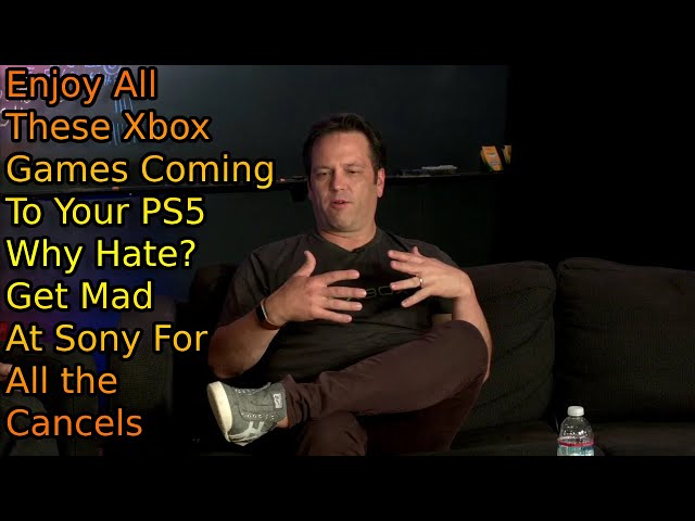 PlayStation PONY SALT POURS ON MY CHANNEL After Phil Spencer Interview! He Is Giving Them GAMES?