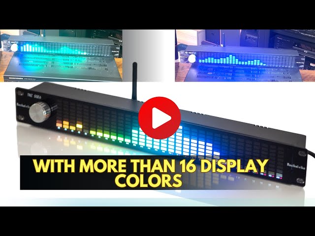 Decibelvibe TNZ SGE6 - Audio Graphic Equalizer with more than 16 display colors - How it works