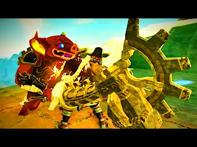 NEW BOSS! Ancient Fire Bokoblin in Breath of the Wild