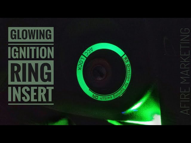 Car Ignition Ring Light | Illuminated Key Hole