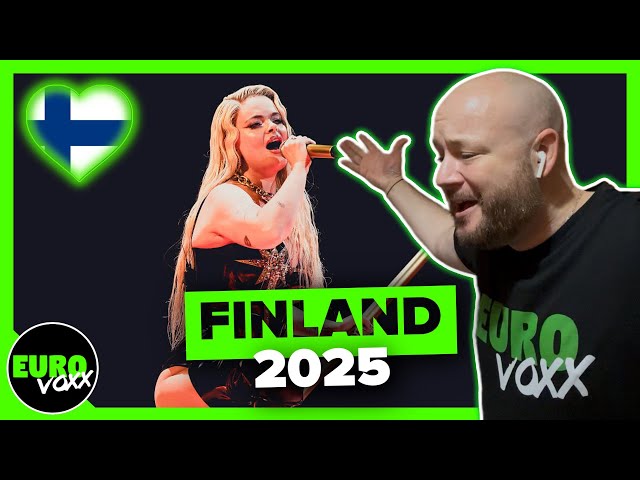 🇫🇮 FINLAND EUROVISION 2025 REACTION! // Erika Vikman – Ich komme // UMK 2025 WINNER!