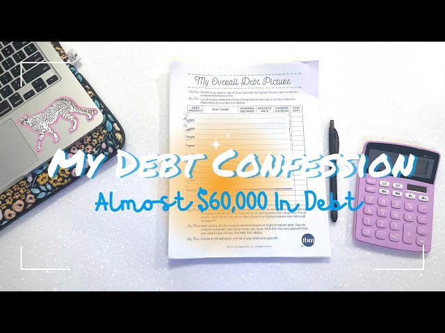 DEBT CONFESSION | HOW I PLAN TO PAY OFF MY CREDIT CARD DEBT