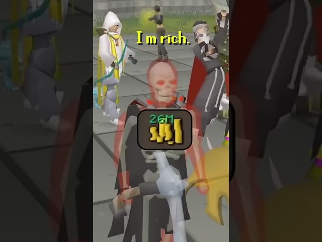 Going Undercover as a Beggar in RuneScape Made me Rich #osrs #osrspking #runescape