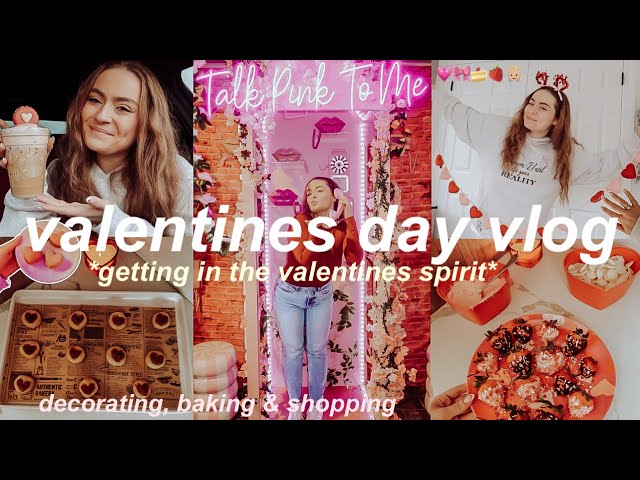 COZY PREPARING FOR VALENTINES DAY🩷 getting in valentines spirit *decorating, baking & gift guides*