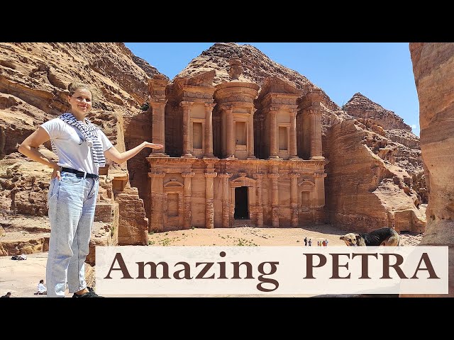 Unique PETRA Virtual Tour (narrated), Jordan 🇯🇴