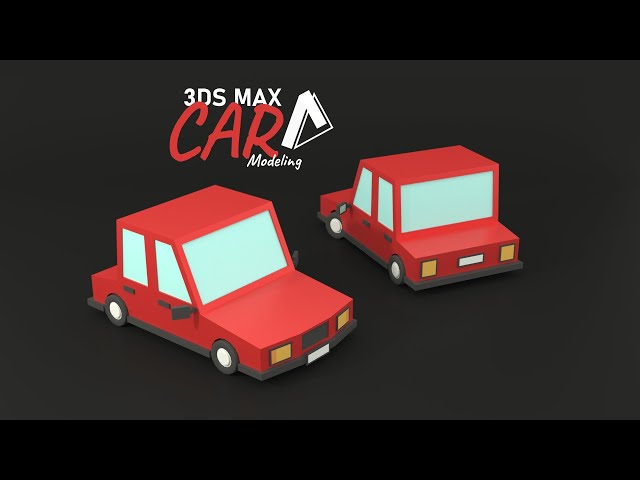 Low Poly Car Modeling | 3DS Max