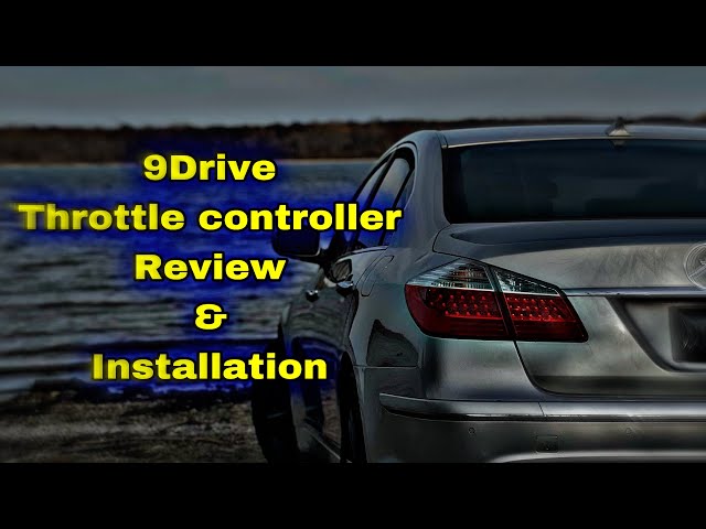 Genesis Sedan 4.6 9Drive Throttle Controller Review! And Install.