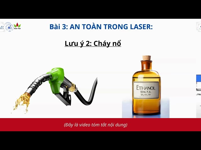 Video tóm tắt buổi chia sẻ kiến thức về Laser