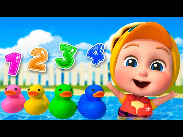 Safety Rules in the Pool | Five Little Ducks | PulkaCoco‬ Nursery Rhymes & Kids Songs