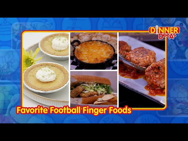 Favorite Football Finger Foods | Dinner DeeAs