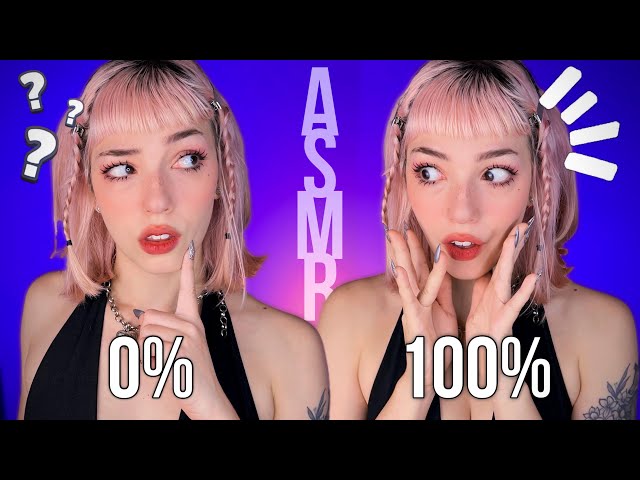 0% ASMR vs 100% ASMR | Teste de arrepios definitivo 😵‍💫