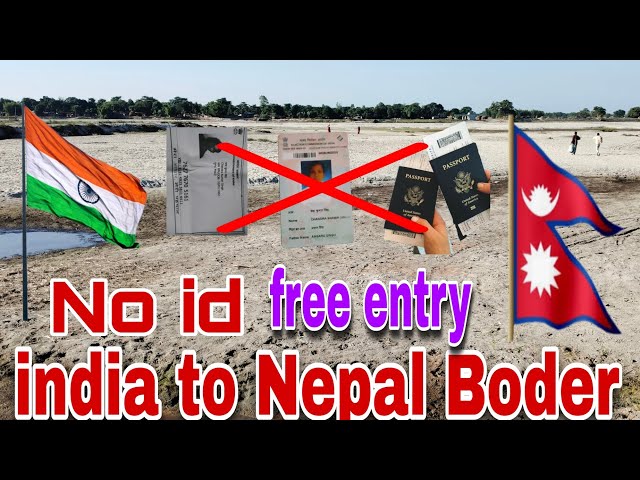 india to nepal boder land crosing | nepal phatha mari hat | free entry 👍