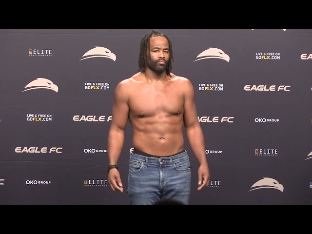 Rashad Evans Vs Gabriel Checco Weigh-ins and Staredown for Khabib Nurmagomedov's Eagle FC 44