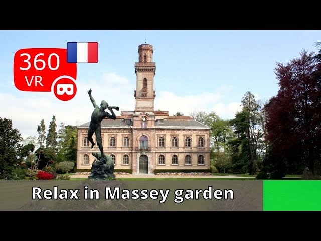 360° views of France : Relax in Massey garden, Tarbes