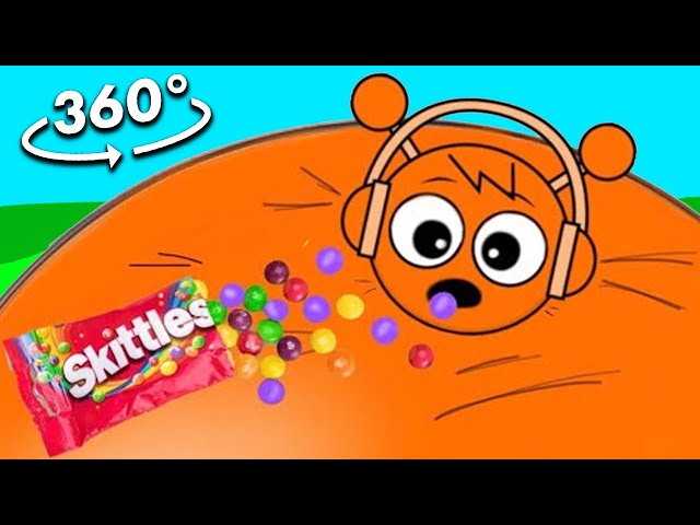 360º VR Sprunki Incredibox Skittles Meme Inflation