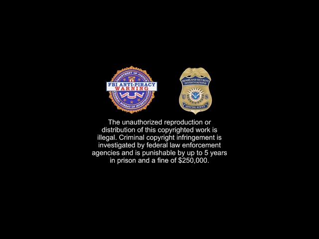 FBI Warning Screen (2020, HDR)