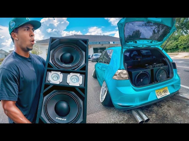 I INSTALLED THE LOUDEST SOUND SYSTEM IN MY STANCE CAR