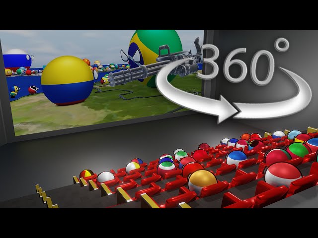 POV: You're at the Countryballs Cinema (360 VR)