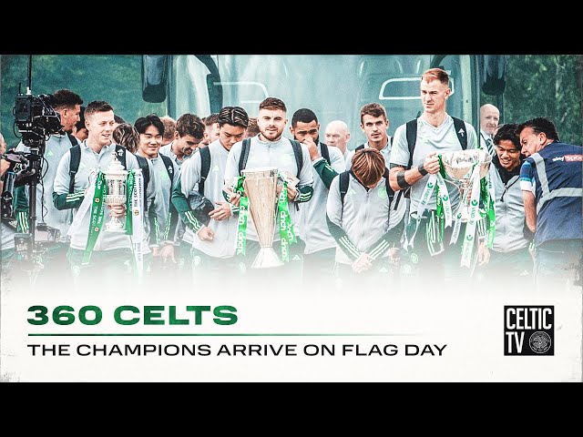 📽🍀 360 Celts | Join the Celts as they arrive at Paradise for Flag Day!