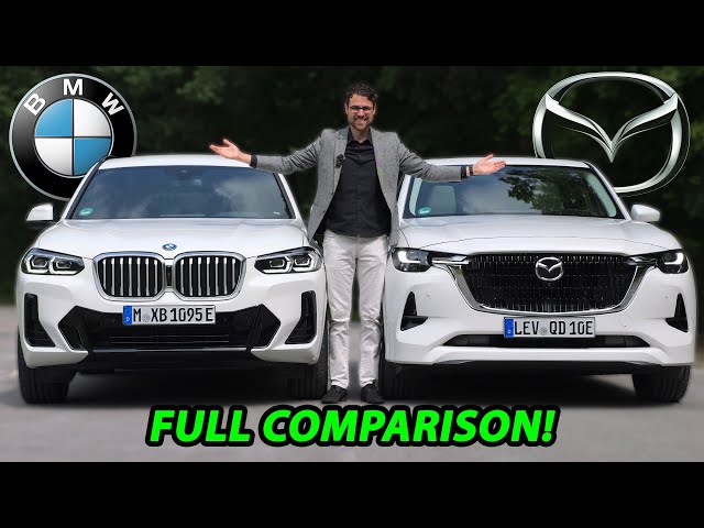 Can Mazda match BMW now? CX60 vs X3 comparison REVIEW!