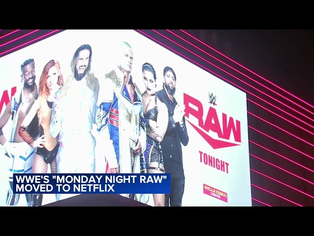 WWE ready to begin Netflix era with Monday Night Raw moving to the streaming platform