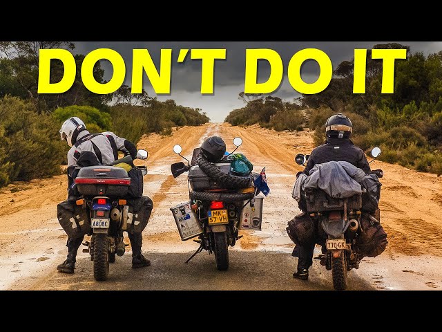 COMMON MISTAKES on a LONG MOTORCYCLE TRIP (do you make them?)