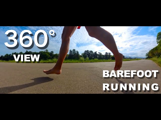 [360°VIEW] BAREFOOT RUNNING