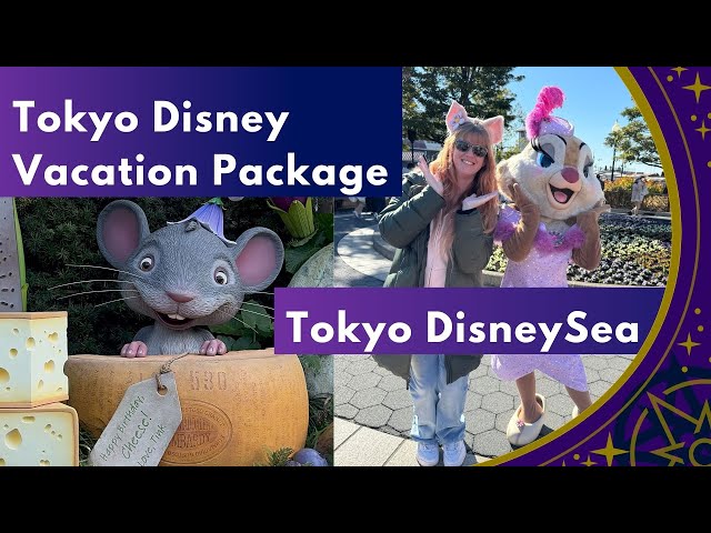 Tokyo Disney Vacation Package Vlog - Day 2 at Tokyo DisneySea with Fantasy Springs Passport