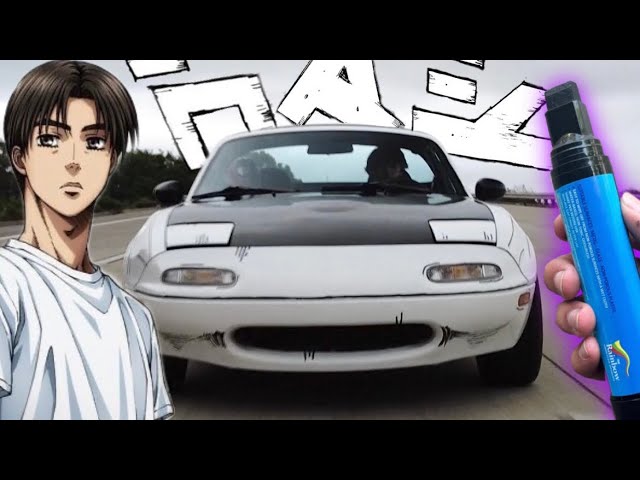 Initial D Styling Miata With Marker?!